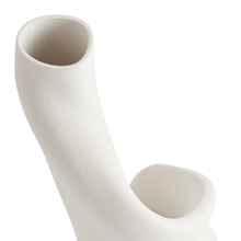 White Luna Ceramic Vase